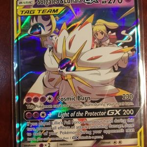 Solgaleo & lunala GX Tag Team